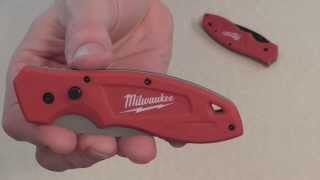 Milwaukee Fastback Knife Review Drop Point [upl. by Nyssa433]