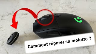 Comment réparer la molette dune souris gamer logitech G703 [upl. by Fortune198]