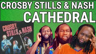 CROSBY STILLS AND NASH  Cathedral REACTION  First time hearing [upl. by Ytsirc]