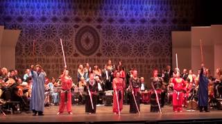 Gan alHawa Saidi choreography by Karim Nagi for UCSB Middle East Ensemble [upl. by Schriever]