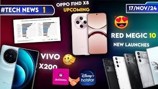 Oneplus 13R 7000 mAh😱 Jio amp Disney  Red Magic 10😍vivo X200 India Launch [upl. by Hakan]