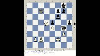 Karpovich Andrey vs Areshchenko Alexander  Ukraine Chess U14 2000 Simferopol [upl. by Norm773]