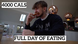 Full Day of Eating On Cycle Bulking Edition [upl. by Ellac]