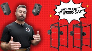 Whats the Right Hole Size for Your Power Rack 58quot vs 1quot  Why 1quot Reigns Supreme [upl. by Risan548]