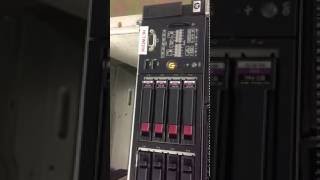 HP DL380 G7 power failure [upl. by Annabal389]