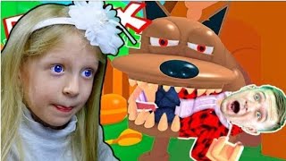 ПОЛ ЭТО ЛАВА Как в ROBLOX Что за ПРАВИЛА Придумала МИЛАНА Скетч Игра от Family Box [upl. by Ahsircal]