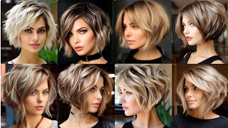 The Best Short Bob Hairstyles That Prove Fine Hair Can Be Stylish And Stunning For Women Over 30 [upl. by Eciuqram]