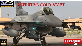 DCS World F16C Definitive Realistic Cold Start Procedure [upl. by Tirza201]