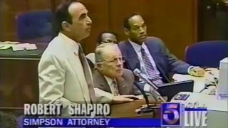 Rare OJ Trial Footage quotTell the Truthquot [upl. by Anauqat98]