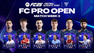 FC Pro  Open 25 Match Week 3  Group C [upl. by Maxie]