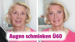 Augen schminken Ü60 [upl. by Sletten]