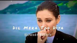 Dil Mera Tod Diya। Kasoor। SlowedReverb। Hindi Hit Sad Song।। [upl. by Carothers]