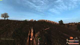 Warband Viking Conquest Late game battle [upl. by Yttig793]