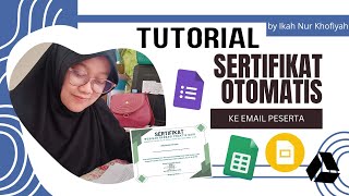 SERTIFIKAT OTOMATIS Ke Email Peserta HANYA dengan Mengisi Presensi tutorial [upl. by Amalita]