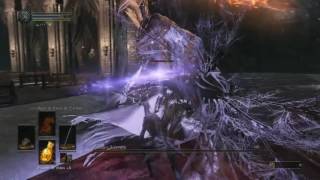 Dark souls 3 Pontífice Sulyvahn bajo nivel armas 3 BUENÍSIMO XD [upl. by Anilac]