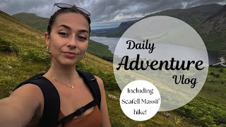 ADVENTURE VLOG HIKING SCAFELL MASSIF  Lake District  Daily life in Shropshire  Anglesey trip [upl. by Celestine115]