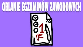 OBLANIE EGZAMINÓW ZAWODOWYCH [upl. by Akinej]