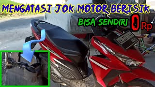 Cara memperbaiki JOK motor berisik [upl. by Ahtis]