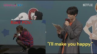 ENG SUB Romantic Killer Umehara Voices Ikemen Lines With Takahashi Rie【ロマンティック・キラー 大感謝祭配信】 [upl. by Hgielsel394]