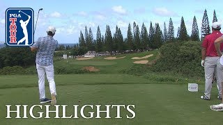 Rickie Fowler extended highlights  Round 1  Sentry [upl. by Aihsilat]