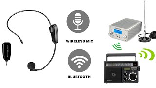 How to Use Retekess TR502 FM Transmitter Part 1 [upl. by Hsenid]