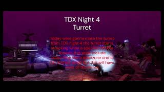 Gnomecode Tower defense addon TDX night 4 Turrets [upl. by Tehcac]