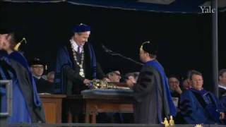 Yale University Class of 2010 Commencement Ceremony [upl. by Yebloc]