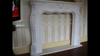 plaster fireplace surround [upl. by Haimes981]