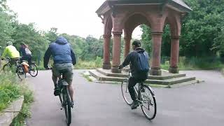 FolkRidingBikes Stanley Park and the Orange March [upl. by Kcirdek]