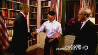 MythBusters  Presidents Challenge  December 8 2010 [upl. by Neetsirhc]