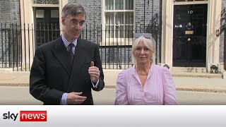 Jacob ReesMogg and Nadine Dorries back Liz Truss for PM [upl. by Joanna]