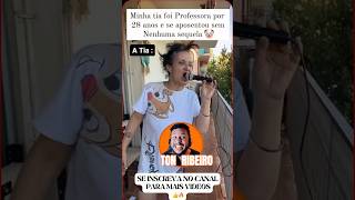 A tia depois de aposentada mandando a ver no karaokê 🤣 musica karaoke humormemes [upl. by Dorcy901]