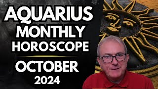 Aquarius Horoscope October 2024 [upl. by Socrates]