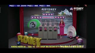 LIVE SYDNEY LOTTO 3 NOVEMBER 2024  LIVE DRAW SYDNEY LOTTO TERCEPAT [upl. by Nimaj669]