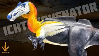 AMAZING Sauria models 120 ICHTHYOVENATOR Review [upl. by Ettevahs236]