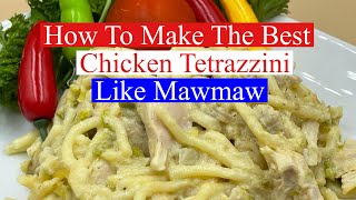 Chicken Tetrazzini  Classic Southern Recipe  Faye Thompson [upl. by Nada]