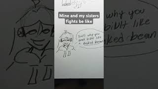 mine and my sisters fights be like 😂 funny [upl. by Nelleyram461]