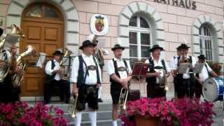 Bayerwaldkapelle Zwiesel  Zwieseler Grenzlandfest 2012 [upl. by Aicert]