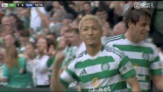 Daizen Maeda Goal Celtic vs Rangers 30 All Goals and Extended Highlights [upl. by Adnole]