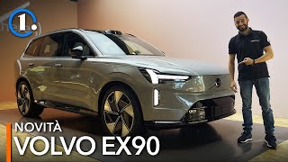 Il Mega SUV da famiglia piu tecnologico del mondo  Volvo EX90 [upl. by Arianie]