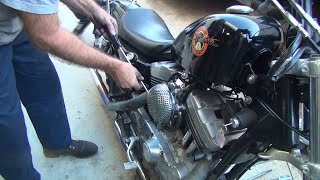 103 HSR42 42mm Mikuni carburetor rebuild and install 1200 Sportster Harley XL 199003 [upl. by Yokoyama]