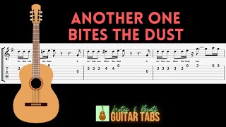 Queen Another One Bites The Dust GUITAR TAB [upl. by Rramed995]