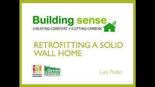 HGN Building Sense Retrofitting a solid wall home [upl. by Killigrew713]