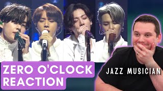 Jazz Musician Reacts BTS  0000 Zero OClock Lyric Video  Live [upl. by Rednas]