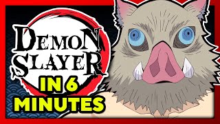 Demon Slayer in 6 Minutes  TeamFourStar TFS [upl. by Imis]