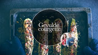 RECEPT Gevulde courgette  Koolhydraatarm [upl. by Llemar94]