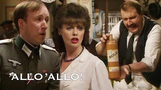 An Explosive Bottle of Gin  Allo Allo  BBC Comedy Greats [upl. by Lali]