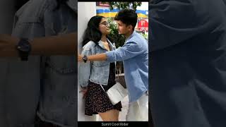 Getting Girls Too Closer Prank On Cute Girls  Epic Reaction 💓💕❤️shorts [upl. by Ahseinad]