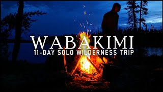 11Day Solo Wilderness Camping in Intense Weather amp Bugs  Wabakimi [upl. by Malim923]