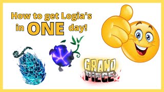 How to get logia in 1 day GPO [upl. by Coltson]